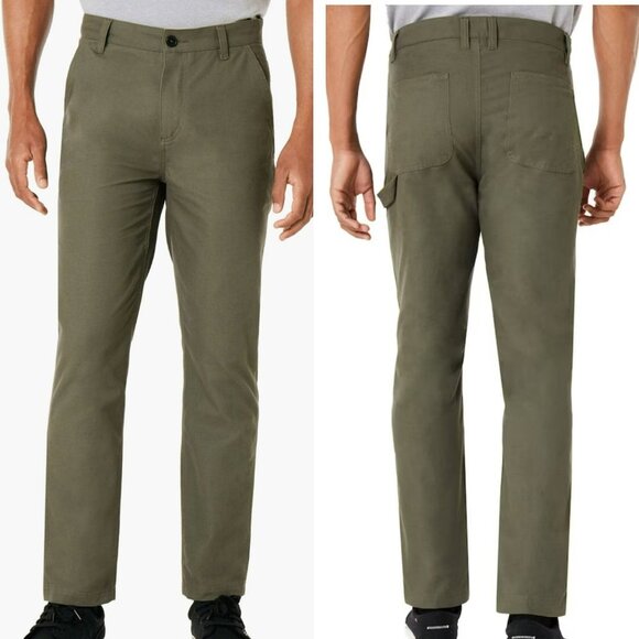 Oakley Icon Worker Pants Custom Fit Dark Brush Green Men's Size 32 - Picture 2 of 8